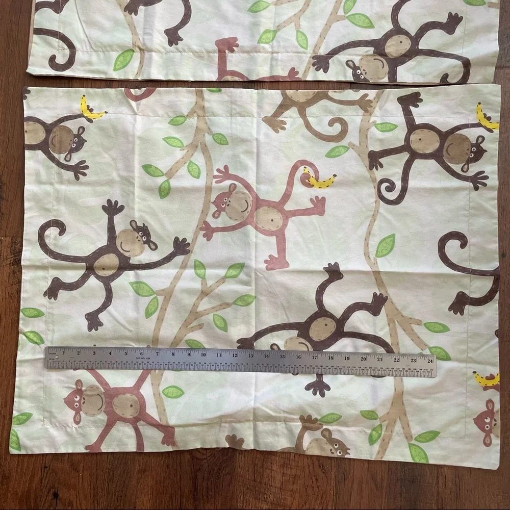 Decorative pillowcases perfect for “monkeying around!!”
